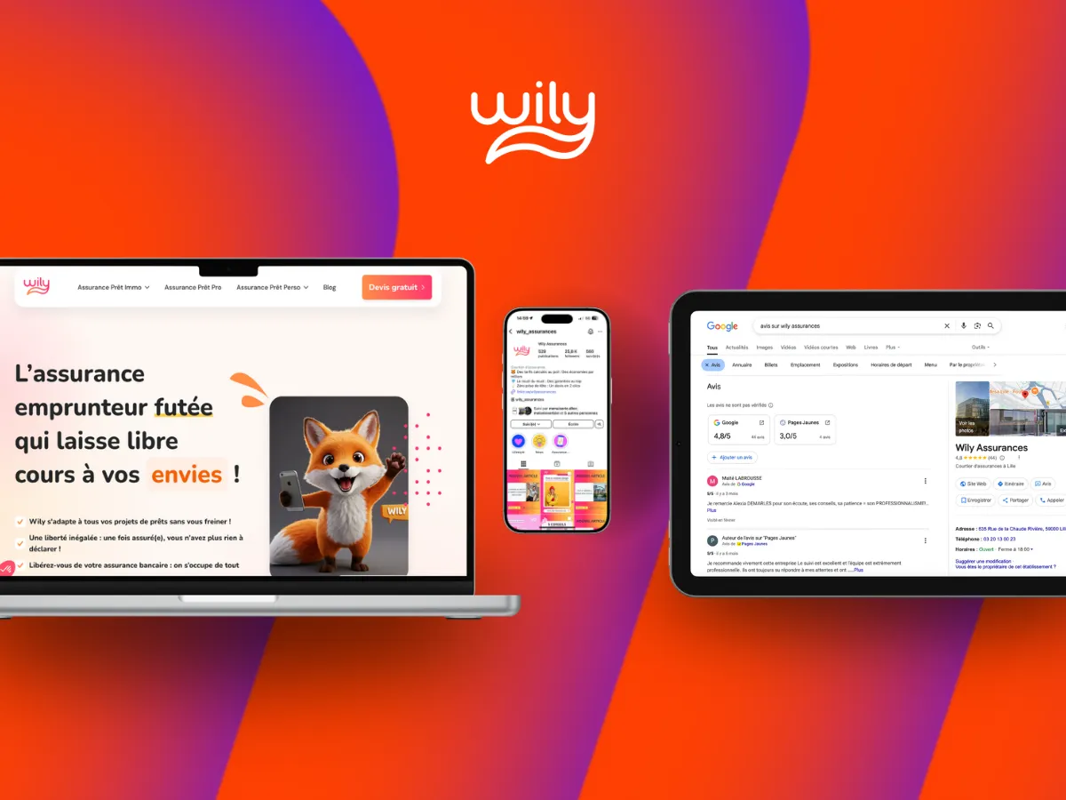 Image du projet Wily Assurances